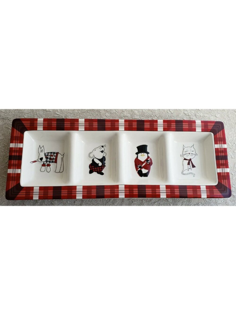 Christmas Dish Santa's Little Helpers